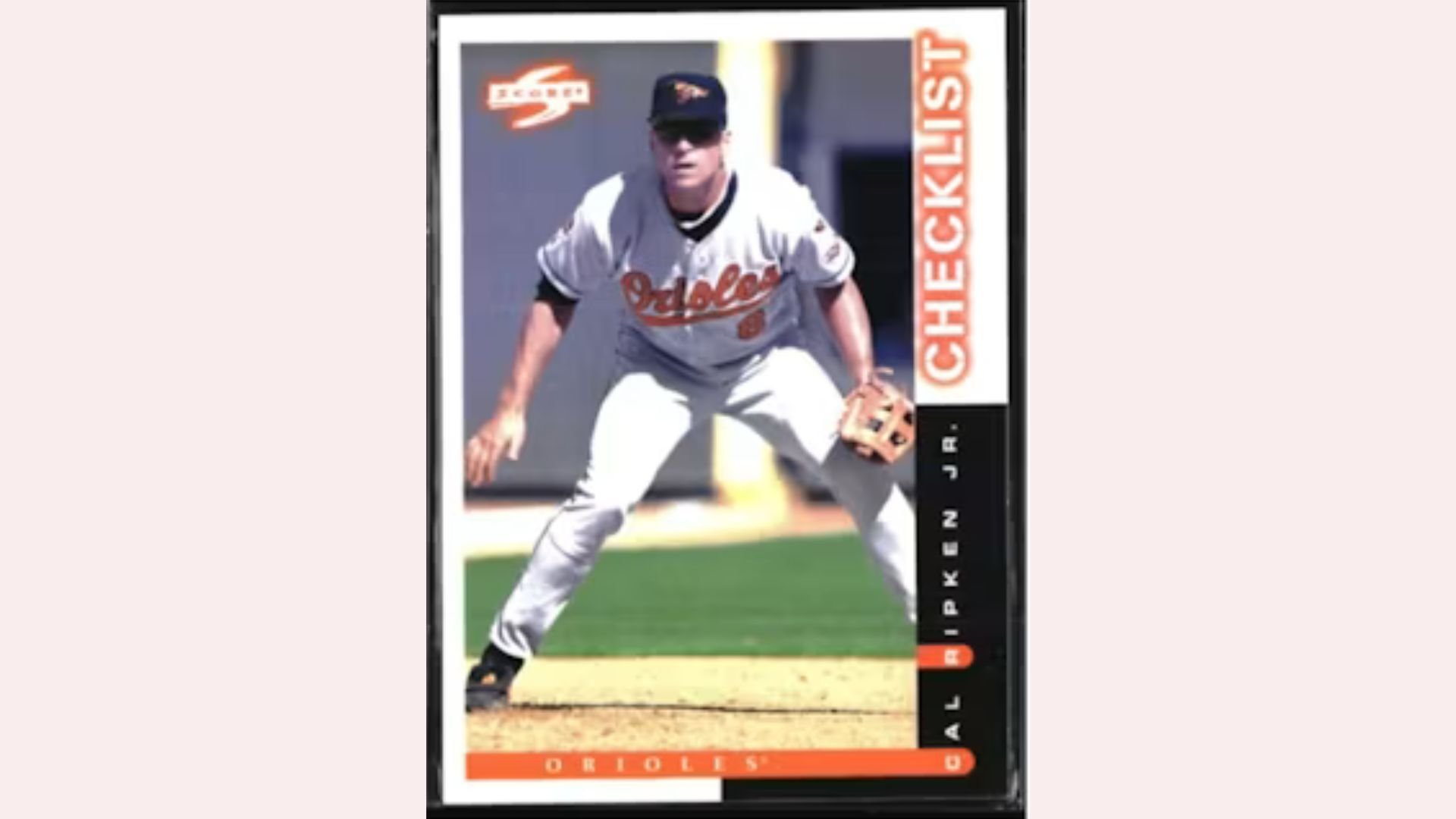 Cal Ripken Jr 1988 baseball card owned by Mark Ritson