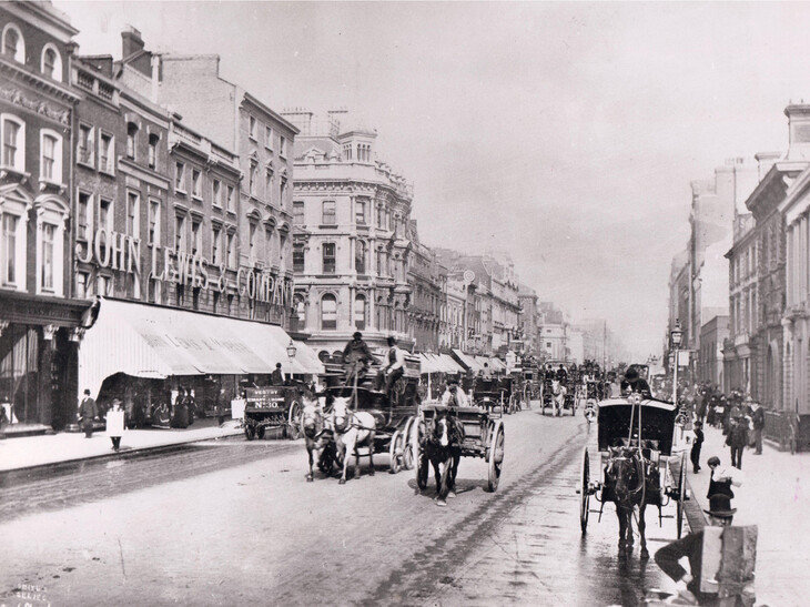 John Lewis Oxford Street exterior (circa 1885) - JLP