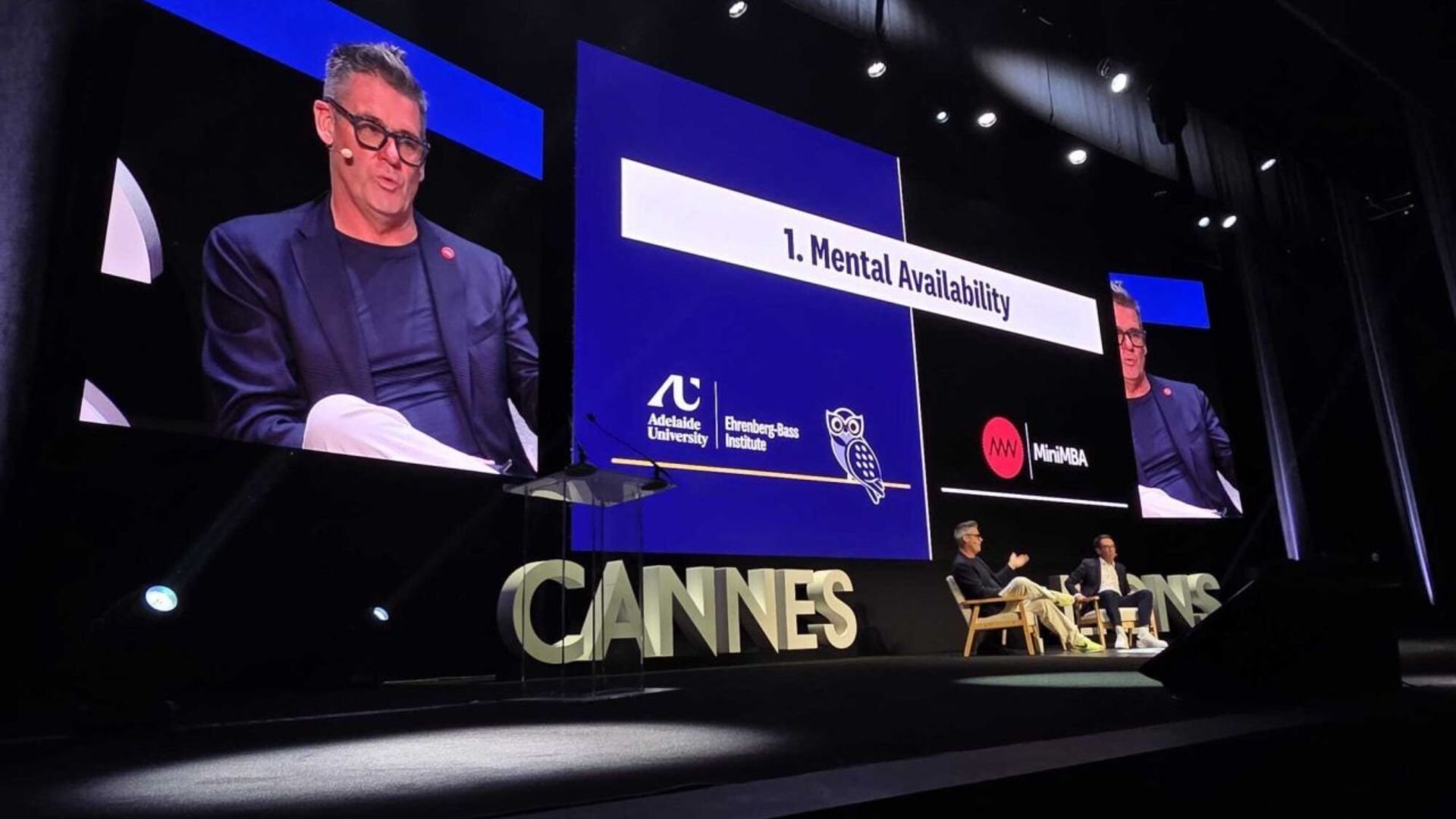 Mark Ritson on satge with Byron Sharp at Cannes Lions 2026_cover