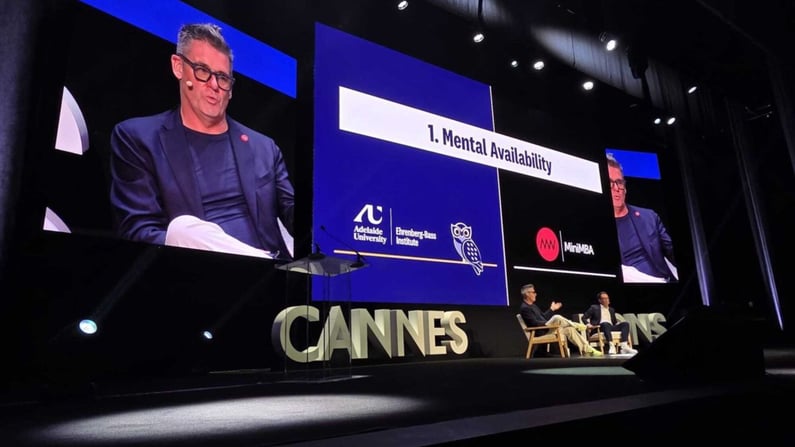 Mark Ritson on satge with Byron Sharp at Cannes Lions 2026_cover